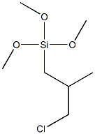 3-CHLOROISOBUTYLTRIMETHOXYSILANE CAS#: 17256-27-8