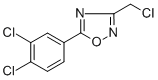 3-(CHLOROMETHYL)-5-(3,4-DICHLOROPHENYL)-1,2,4-OXADIAZOLE CAS#: 287917-57-1
