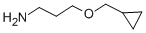 3-(CYCLOPROPYLMETHOXY)PROPAN-1-AMINE CAS#: 2986-60-9