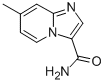 3-Carbamoyl-7-methylimidazo(1,2-a)pyridine CAS#: 21801-90-1