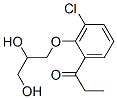 3'-Chloro-2'-(2,3-dihydroxypropoxy)propiophenone CAS#: 1939-79-3