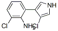 3-Chloro-4-(2-amino-3-chlorophenyl)pyrrole CAS#: 16386-65-5