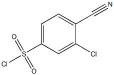 3-Chloro-4-cyano-benzenesulfonyl chloride CAS#: 213130-43-9