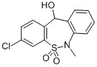 3-Chloro-6,11-dihydro-6-methyldibenzo[c,f][1,2]thiazepin-11-ol 5,5-dioxide CAS#: 26723-60-4