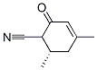 3-Cyclohexene-1-carbonitrile, 4,6-dimethyl-2-oxo-, (6S)- (9CI) CAS#: 253451-25-1