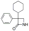 3-Cyclohexyl-3-phenylazetidin-2-one CAS#: 17719-29-8