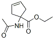 3-Cyclopentene-1-carboxylicacid,1-(acetylamino)-,ethylester(9CI) CAS#: 204058-12-8