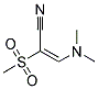 3-(DIMETHYLAMINO)-2-(METHYLSULFONYL)ACRYLONITRILE CAS#: 106073-27-2