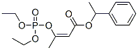 3-[(Diethoxyphosphinyl)oxy]-2-butenoic acid 1-phenylethyl ester CAS#: 27591-74-8