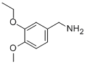 3-ETHOXY-4-METHOXY-BENZYLAMINE CAS#: 108439-67-4