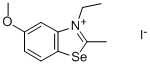 3-ETHYL-5-METHOXY-2-METHYLBENZOSELENAZOLIUM IODIDE CAS#: 2870-38-4