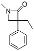 3-Ethyl-1-methyl-3-phenylazetidin-2-one CAS#: 1886-38-0