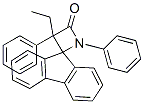 3-Ethyl-1,3-diphenylspiro[azetidine-2,9'-[9H]fluoren]-4-one CAS#: 15183-53-6