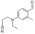 3-(Ethyl(4-formyl-3-methylphenyl)amino)propanenitrile CAS#: 119-97-1