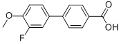 3'-FLUORO-4'-METHOXYLBIPHENYL-4-CARBOXYLIC ACID CAS#: 106291-25-2