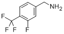 3-FLUORO-4-(TRIFLUOROMETHYL)BENZYLAMINE CAS#: 235106-09-9