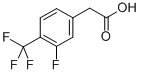 3-FLUORO-4-(TRIFLUOROMETHYL)PHENYLACETIC ACID CAS#: 238754-67-1