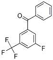3-FLUORO-5-(TRIFLUOROMETHYL)BENZOPHENONE CAS#: 239087-02-6