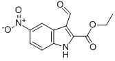 3-FORMYL-5-NITRO-1H-INDOLE-2-CARBOXYLIC ACID ETHYL ESTER CAS#: 22120-89-4