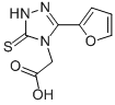 (3-FURAN-2-YL-5-THIOXO-1,5-DIHYDRO-[1,2,4]TRIAZOL-4-YL)-ACETIC ACID CAS#: 110167-66-3