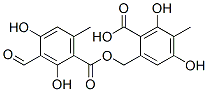 3-Formyl-2,4-dihydroxy-6-methylbenzoic acid (2-carboxy-3,5-dihydroxy-4-methylphenyl)methyl ester CAS#: 28789-23-3