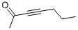 3-HEPTYN-2-ONE CAS#: 26059-43-8