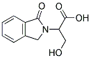 3-HYDROXY-2-(1-OXO-1,3-DIHYDRO-ISOINDOL-2-YL)-PROPIONIC ACID CAS#: 101004-94-8