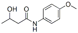 3-HYDROXY-N-(4-METHOXYPHENYL)BUTANAMIDE CAS#: 103677-67-4