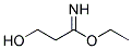 3-HYDROXY-PROPIONIMIDIC ACID ETHYL ESTER CAS#: 20914-87-8