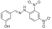 3-HYDROXYBENZALDEHYDE 2,4-DINITROPHENYLHYDRAZONE CAS#: 1160-77-6