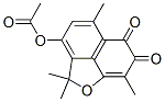 3-Hydroxy-2,2,5,8-tetramethyl-2H-naphtho[1,8-bc]furan-6,7-dione 3-acetate CAS#: 18142-19-3
