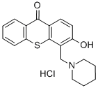 3-Hydroxy-4-piperidinomethylthioxanthone hydrochloride CAS#: 29529-51-9