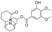 3-Hydroxy-4,5-dimethoxybenzoic acid [dodecahydro-11-oxo-7,14-methano-2H,6H-dipyrido[1,2-a:1',2'-e][1,5]diazocin-2-yl] ester CAS#: 27570-28-1