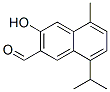3-Hydroxy-5-methyl-8-(1-methylethyl)-2-naphthalenecarbaldehyde CAS#: 18478-73-4