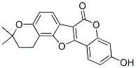 3-Hydroxy-9,10-(2,2-dimethyl-1-oxabutane-1,4-diyl)-6H-benzofuro[3,2-c][1]benzopyran-6-one CAS#: 18979-00-5