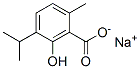 3-Hydroxy-p-cymene-2-carboxylic acid sodium salt CAS#: 1012-86-8