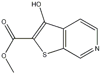3-Hydroxy-thieno[2,3-c]pyridine-2-carboxylic acid methyl ester CAS#: 111042-97-8