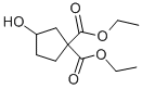 3-Hydroxycyclopentane-1,1-dicarboxylic acid diethyl ester CAS#: 21736-07-2