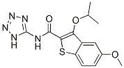 3-ISOPROPOXY-5-METHOXY-N-(1H-TETRAZOL-5-YL)BENZO[B]THIOPHENE-2-CARBOXAMIDE CAS#: 104795-66-6