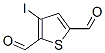 3-Iodo-2,5-thiophenedicarbaldehyde CAS#: 18799-87-6