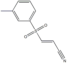 3-(M-tolylsulfonyl)acrylonitrile CAS#: 1012-69-7