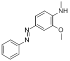 3-METHOXY-4-MONOMETHYLAMINOAZOBENZENE CAS#: 10121-94-5