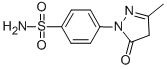 3-METHYL-1-(4'-SULFOAMIDOPHENYL)-5-PYRA& CAS#: 13269-73-3