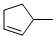 3-METHYL-1-CYCLOPENTENE CAS#: 1120-62-3