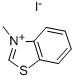 3-METHYLBENZOTHIAZOLIUM IODIDE CAS#: 2786-31-4