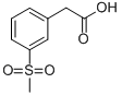 3-(METHYLSULFONYL)PHENYLACETIC ACID CAS#: 1877-64-1