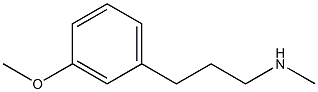 3-Methoxy-N-Methyl-benzenepropanaMine CAS#: 108447-67-2