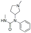 3-Methyl-1-(1-methyl-3-pyrrolidinyl)-1-phenylurea CAS#: 19996-91-9