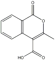 3-Methyl-1-oxo-1H-isochromene-4-carboxylic acid CAS#: 16984-81-9