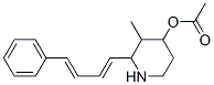 3-Methyl-2-[(1E,3E)-4-phenyl-1,3-butadienyl]-4-piperidinol=acetate CAS#: 27542-55-8